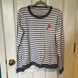 J Crew Teddie Striped Sweater